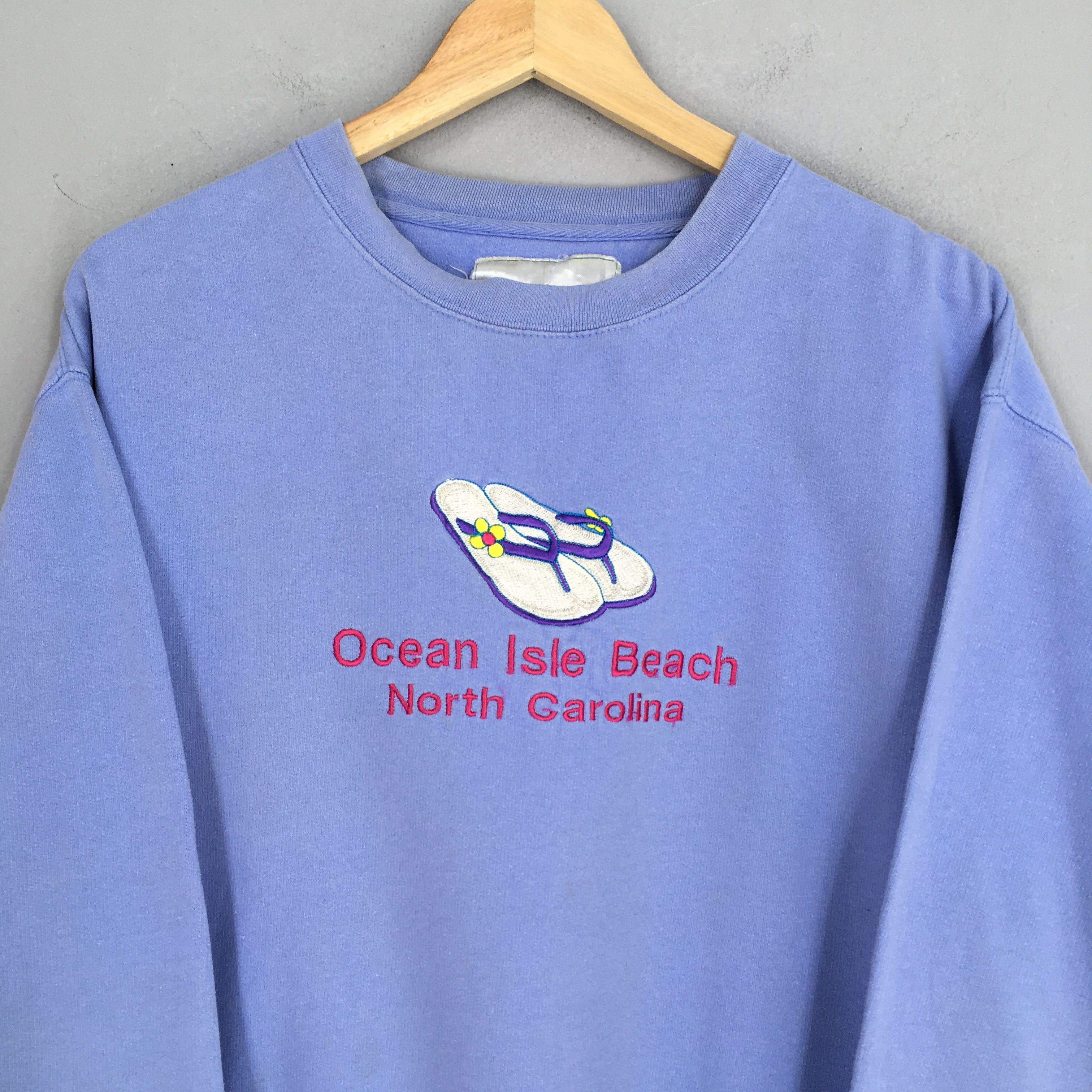 Pacific and Co. × Vintage Vintage Ocean Isle Beach North Carolina Sweatshirt Large Size US L / EU 52-54 / 3 - 2 Thumbnail