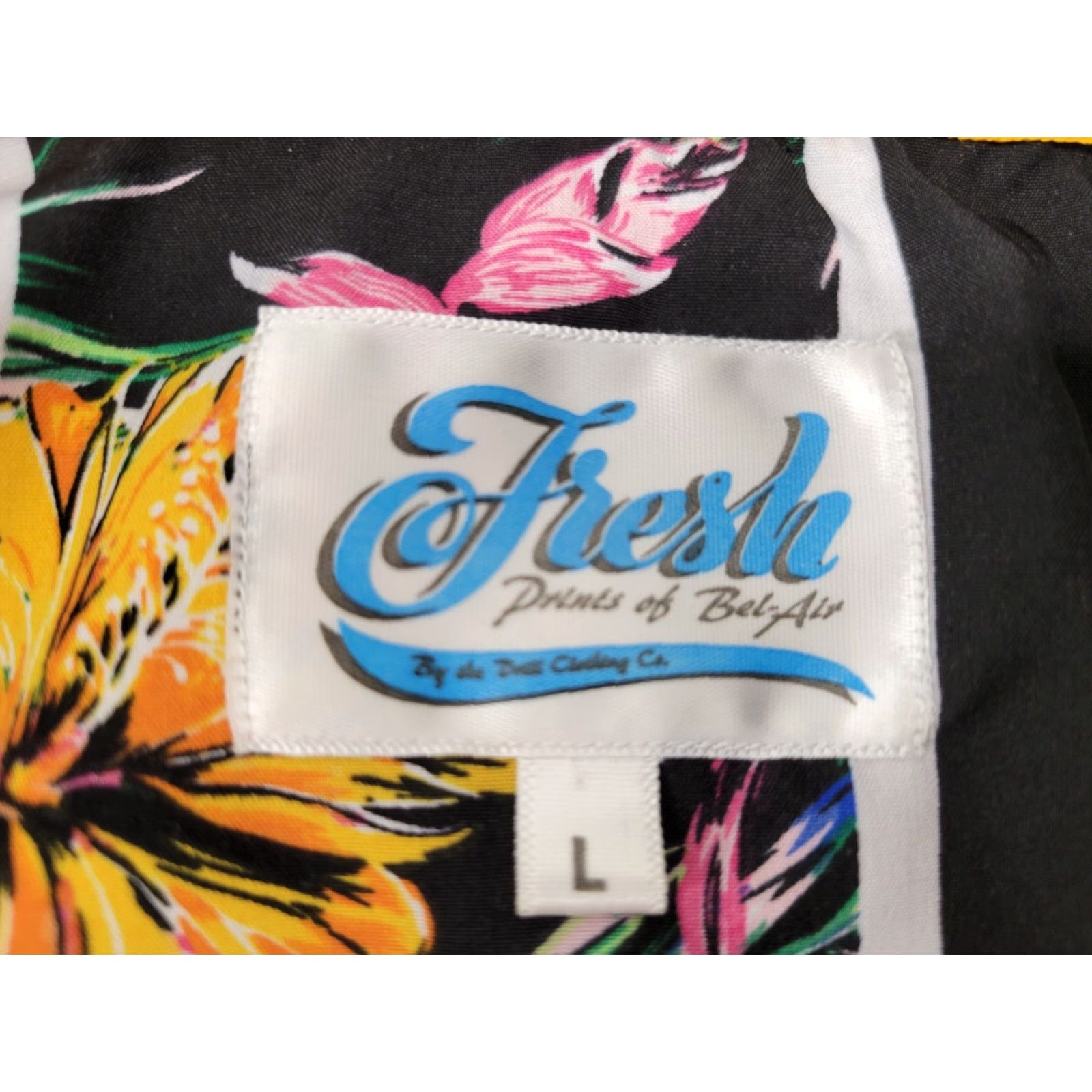 Prince Fresh Prince Of Bel Air Barque Hawaii Aloha Shirt Button-Down Men L Multicolor Size US L / EU 52-54 / 3 - 8 Thumbnail