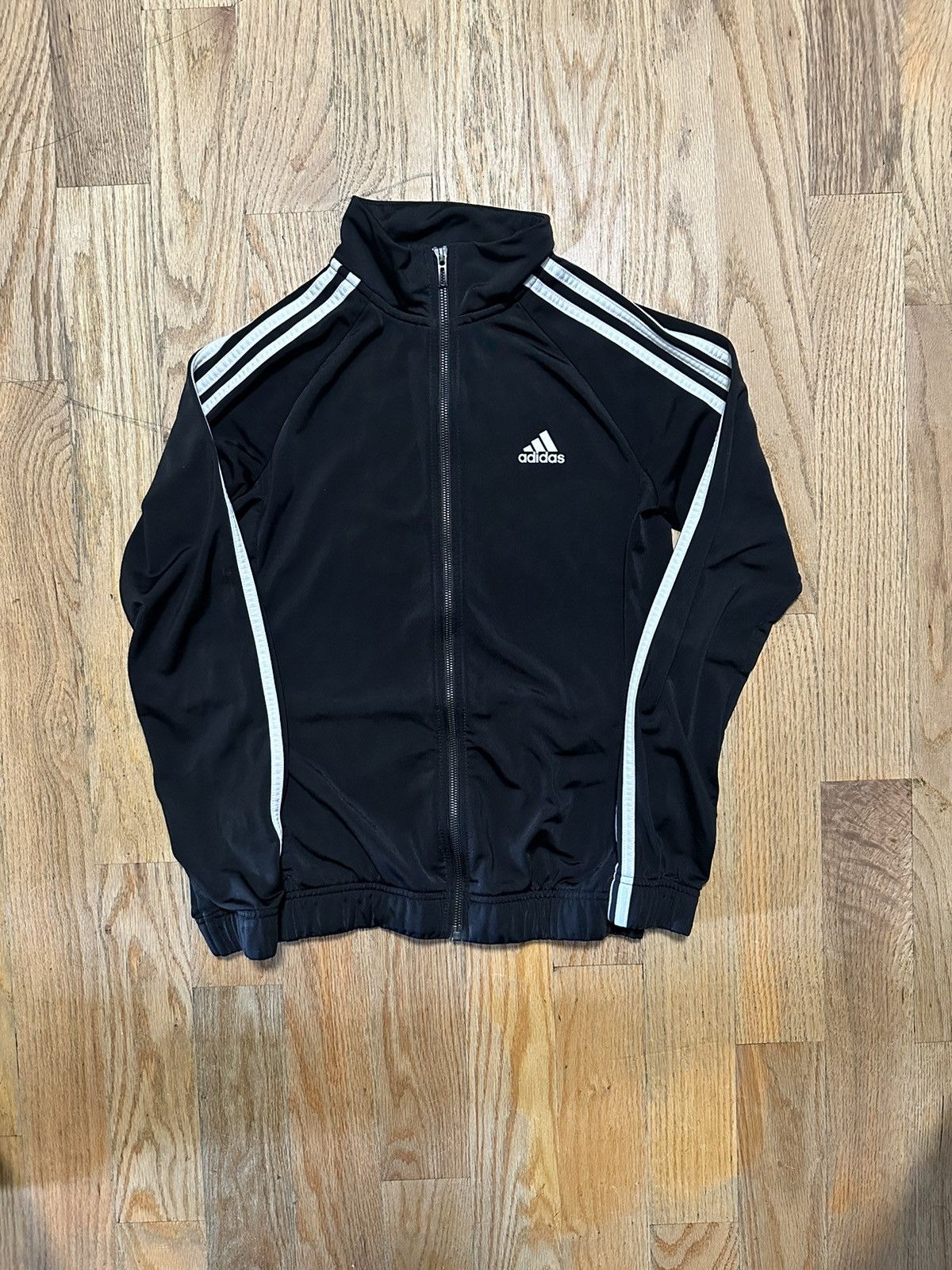 Adidas Black Adidas vintage track jacket Size S / US 4 / IT 40 - 1 Thumbnail