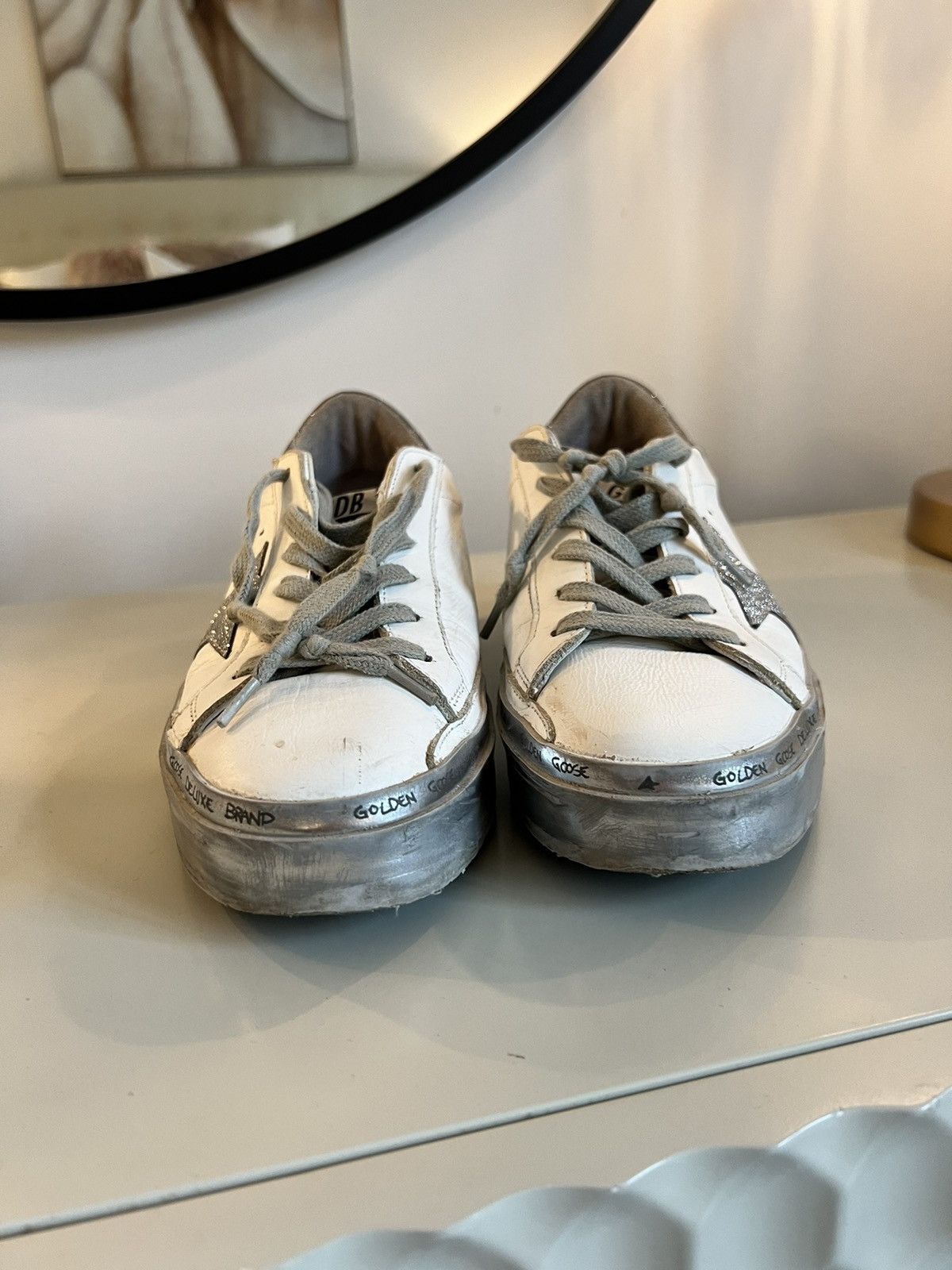 Golden Goose Golden Goose HISTAR low-top sneakers Size US 8 / IT 38 - 4 Thumbnail