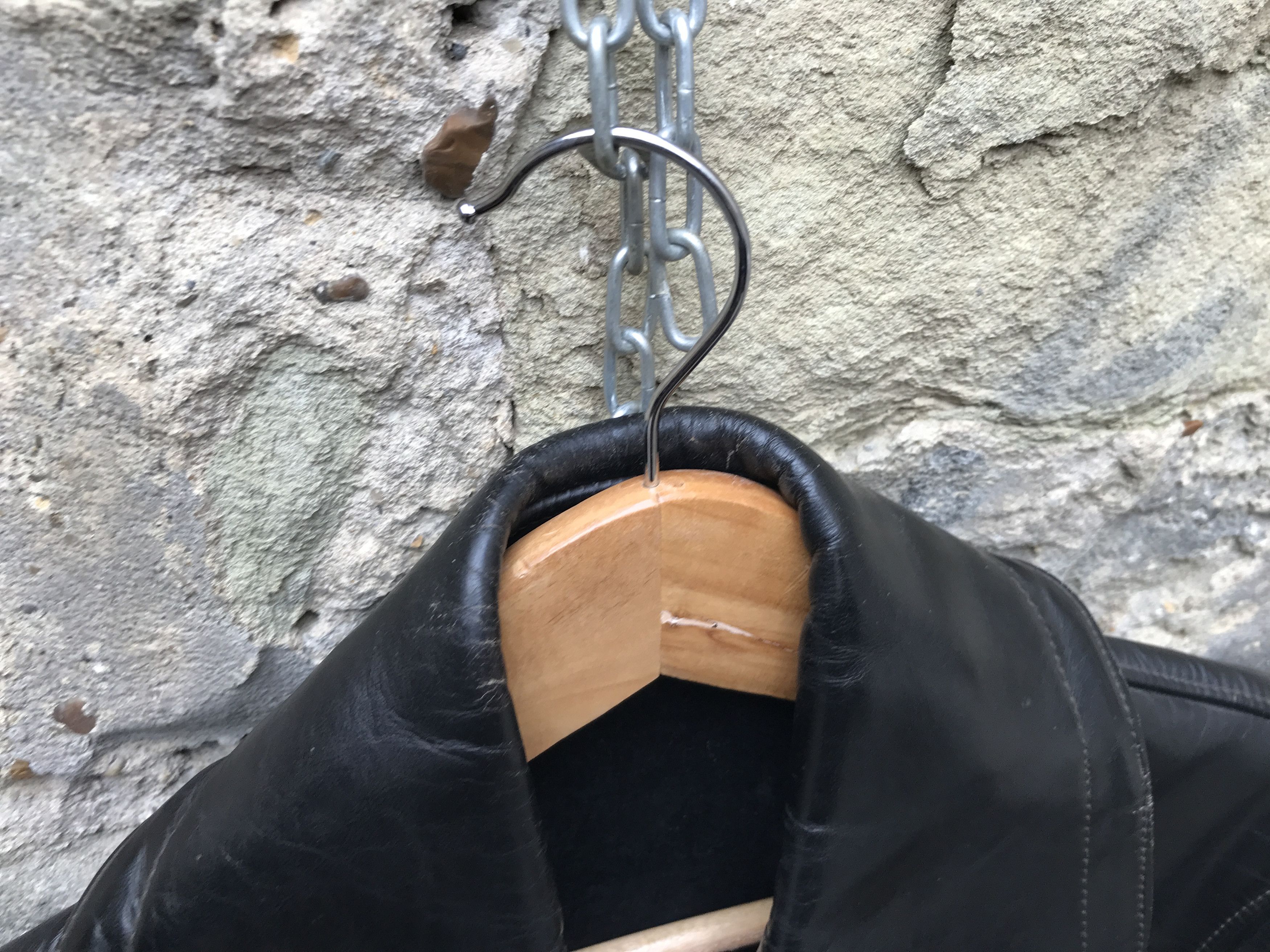 Vintage Very Rare Vintage 40s Horsehide Motorcycle Leather Jacket Size US M / EU 48-50 / 2 - 9 Thumbnail