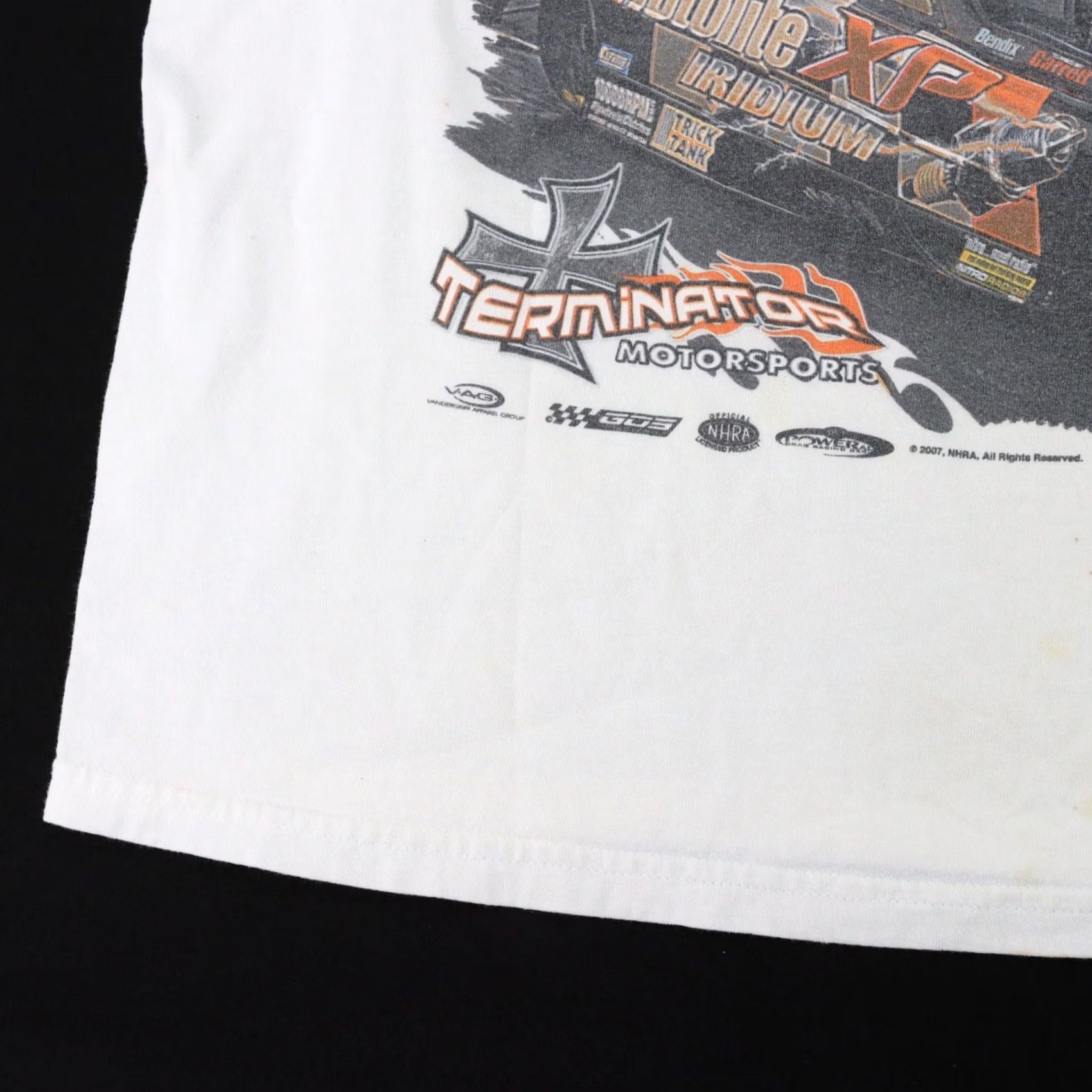 Gildan Vintage Cory Mac Racing Team Shirt - Single XL White - Condition Size US XL / EU 56 / 4 - 6 Thumbnail