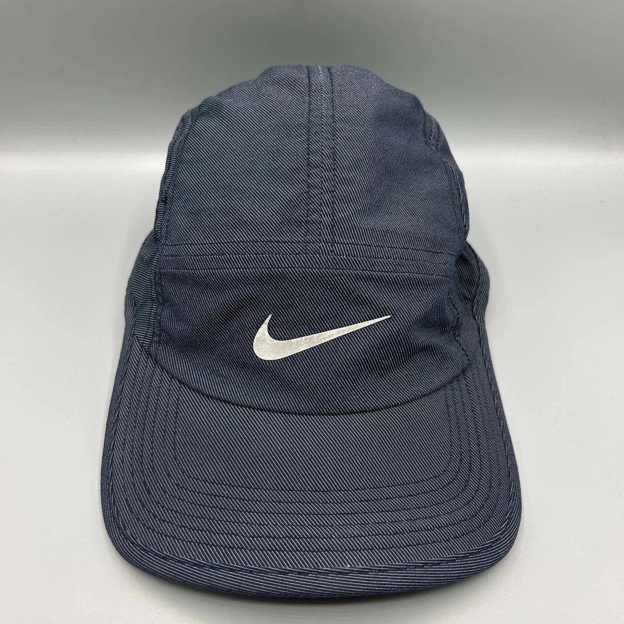 Nike Nike AW84 Dri-Fit Hat Men Blue Striped Strap Back Cap Size ONE SIZE - 1 Thumbnail