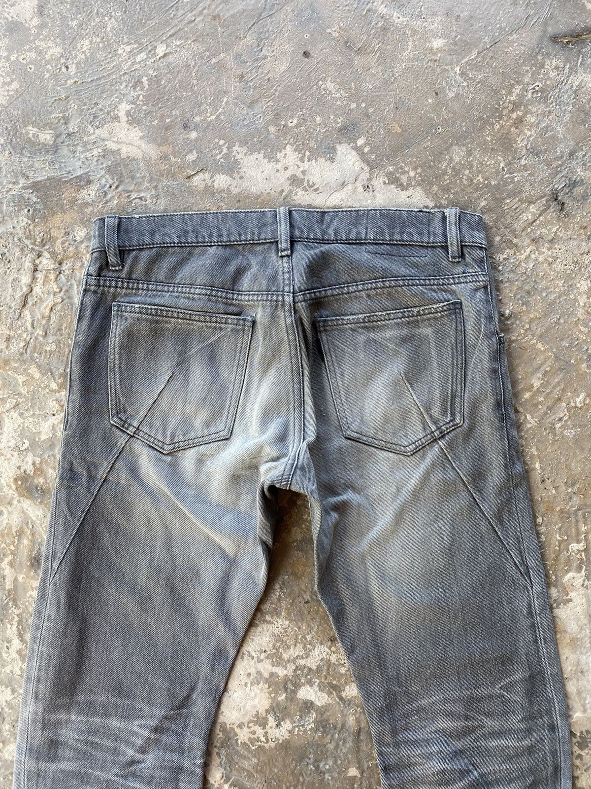 Attachment 👘SALE👘ATTACHMENT DENIM PANTS MADE IN JAPAN BIKER Size US 33 - 9 Thumbnail