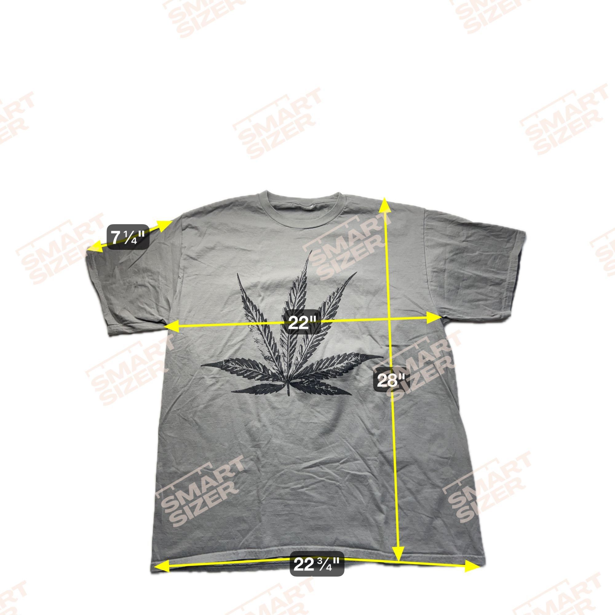 The Unbranded Brand Marijuana Weed Pot Leaf Logo T-Shirt Shirt Size US L / EU 52-54 / 3 - 5 Thumbnail