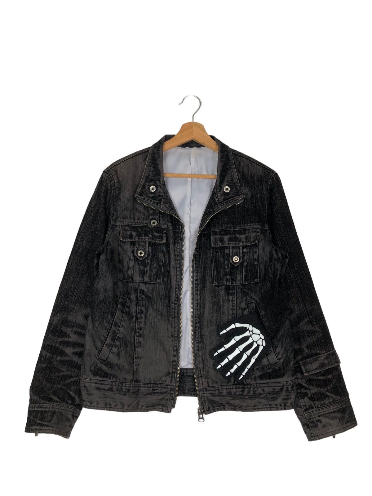 Japanese Brand 🔥RARE TRUCKER DENIM JACKET PLACE PLAN JAPAN ISSEY MIYAKE Size US L / EU 52-54 / 3 - 1 Thumbnail