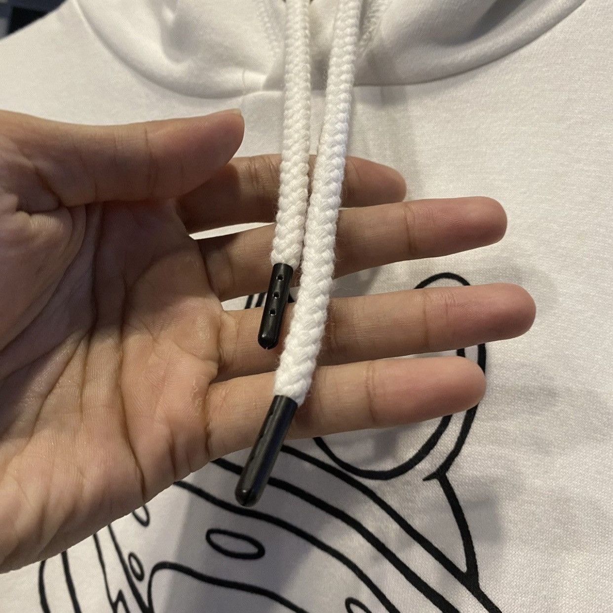 GU × Undercover GU UNDERCOVER White Alien Hoodie Size US S / EU 44-46 / 1 - 12 Thumbnail