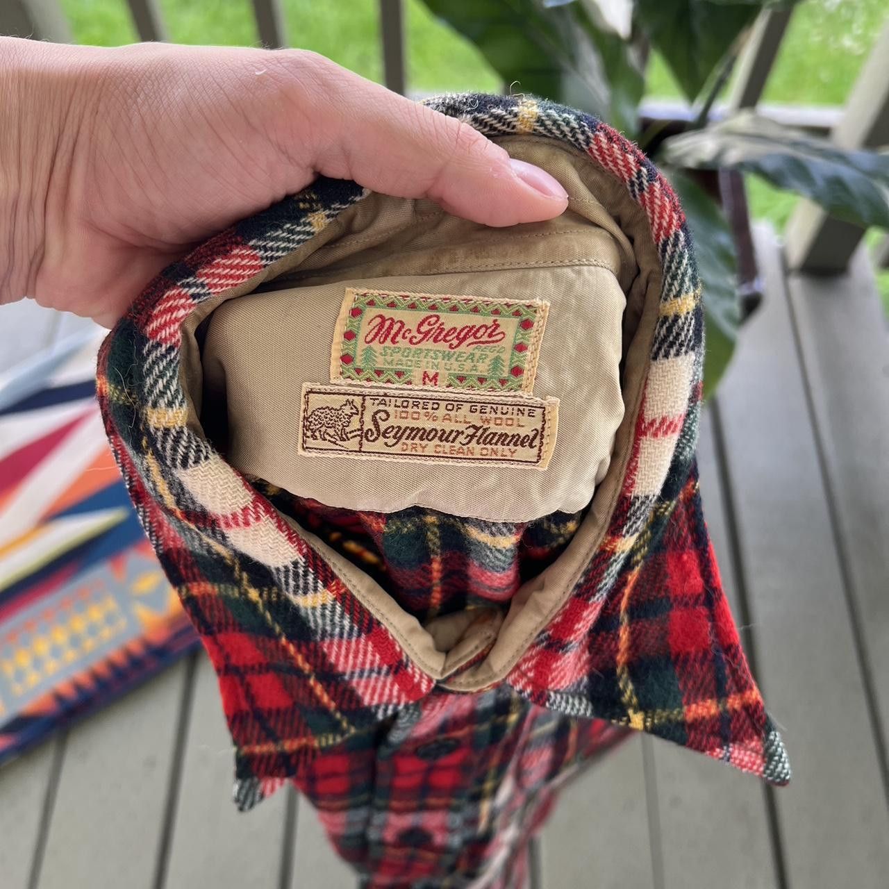 McGregor × Vintage 60s McGregor wool plaid button up Size US M / EU 48-50 / 2 - 6 Thumbnail