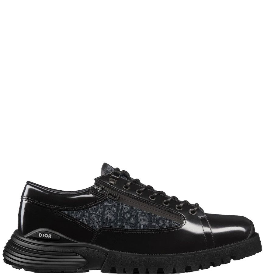 Dior o1mle0326 Combat Lace-Up Shoes in Black Size US 7 / EU 40 - 1 Thumbnail