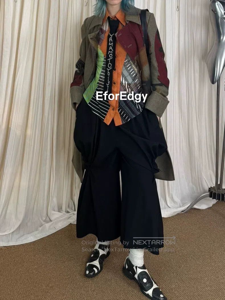Comme des Garcons Comme Des Garcons size S Black Pleated Cropped Pants Size 23" - 1 Thumbnail