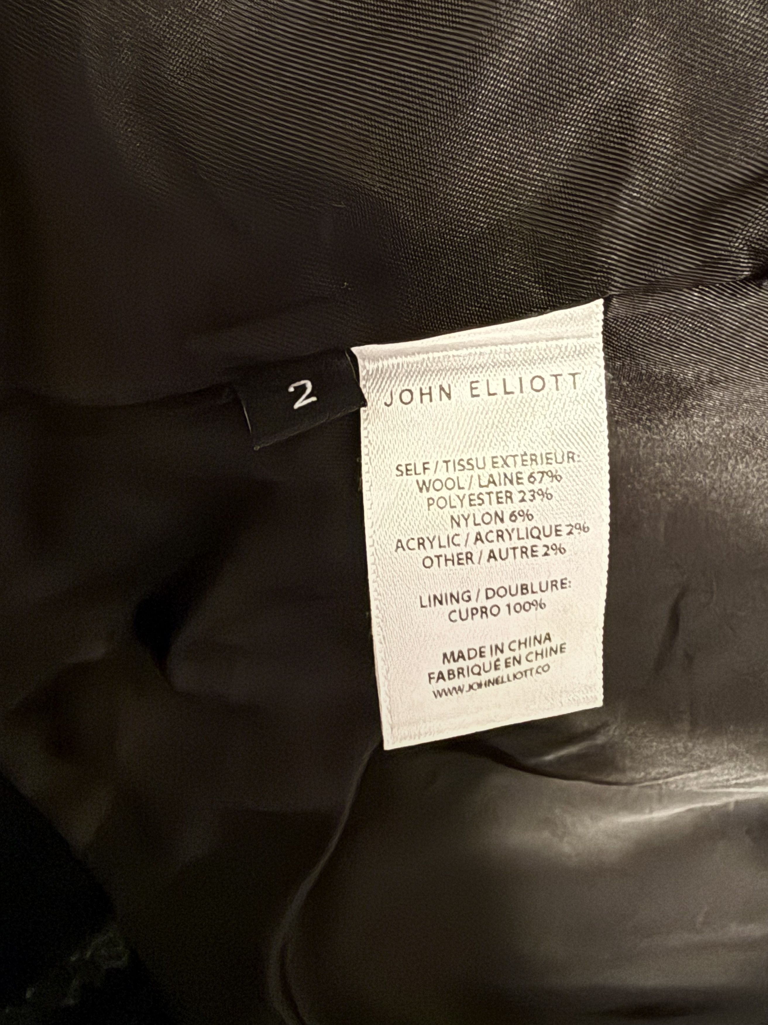 John Elliott John Elliott Navy and Back Plaid Scarlet Overcoat - 2 Size US M / EU 48-50 / 2 - 8 Thumbnail