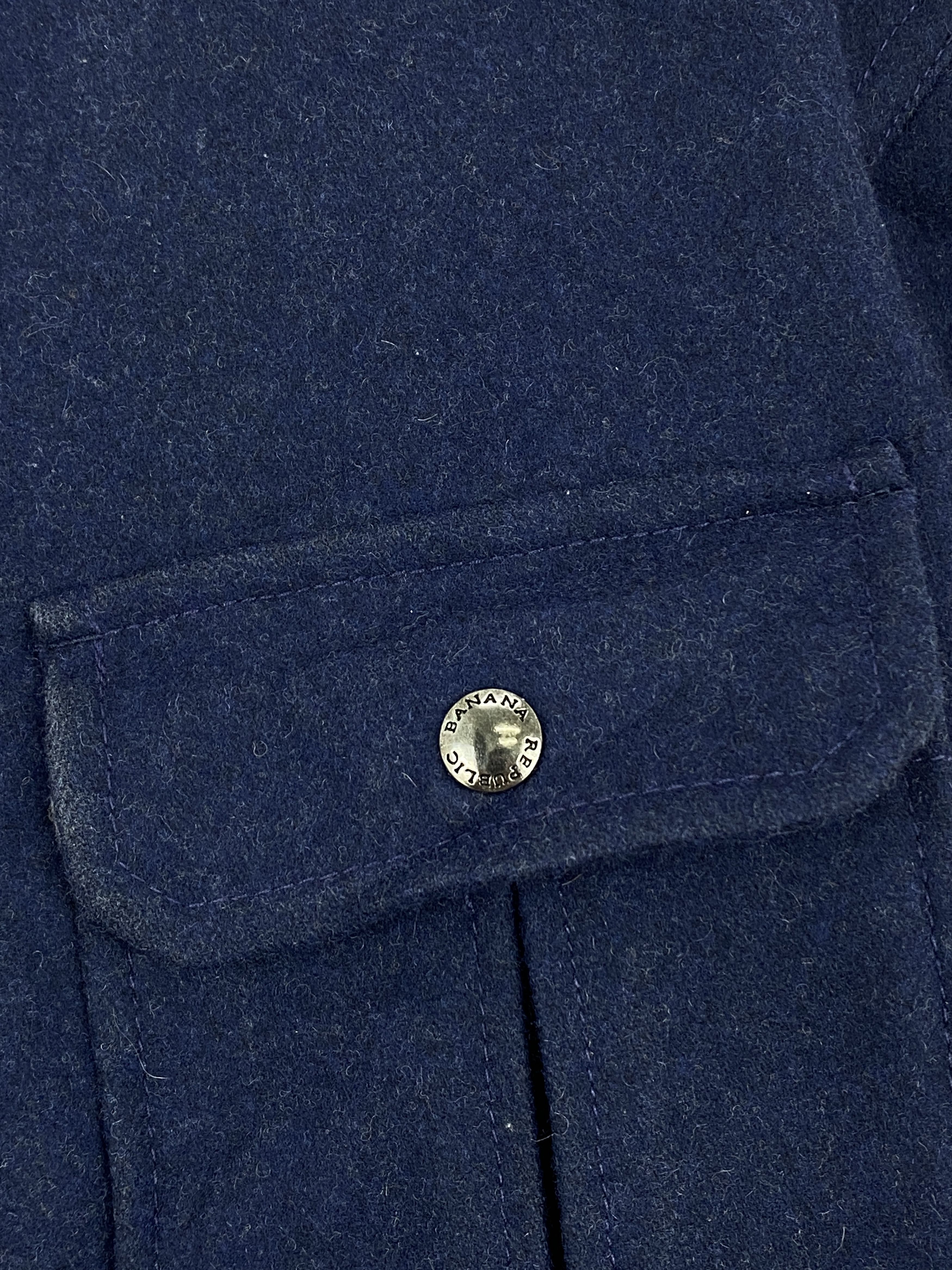 Banana Republic Vintage Banana Republic Button Up Wool Jacket JA0041 Size US S / EU 44-46 / 1 - 16 Thumbnail