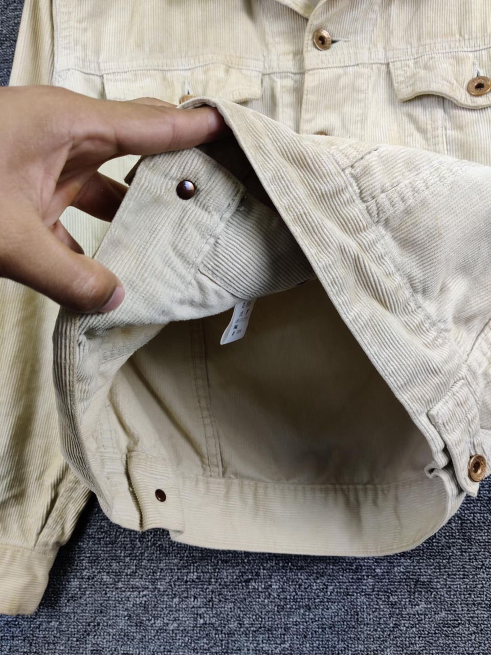 Vintage Vintage Bobson Corduroy Trucker Jacket Size US M / EU 48-50 / 2 - 11 Thumbnail