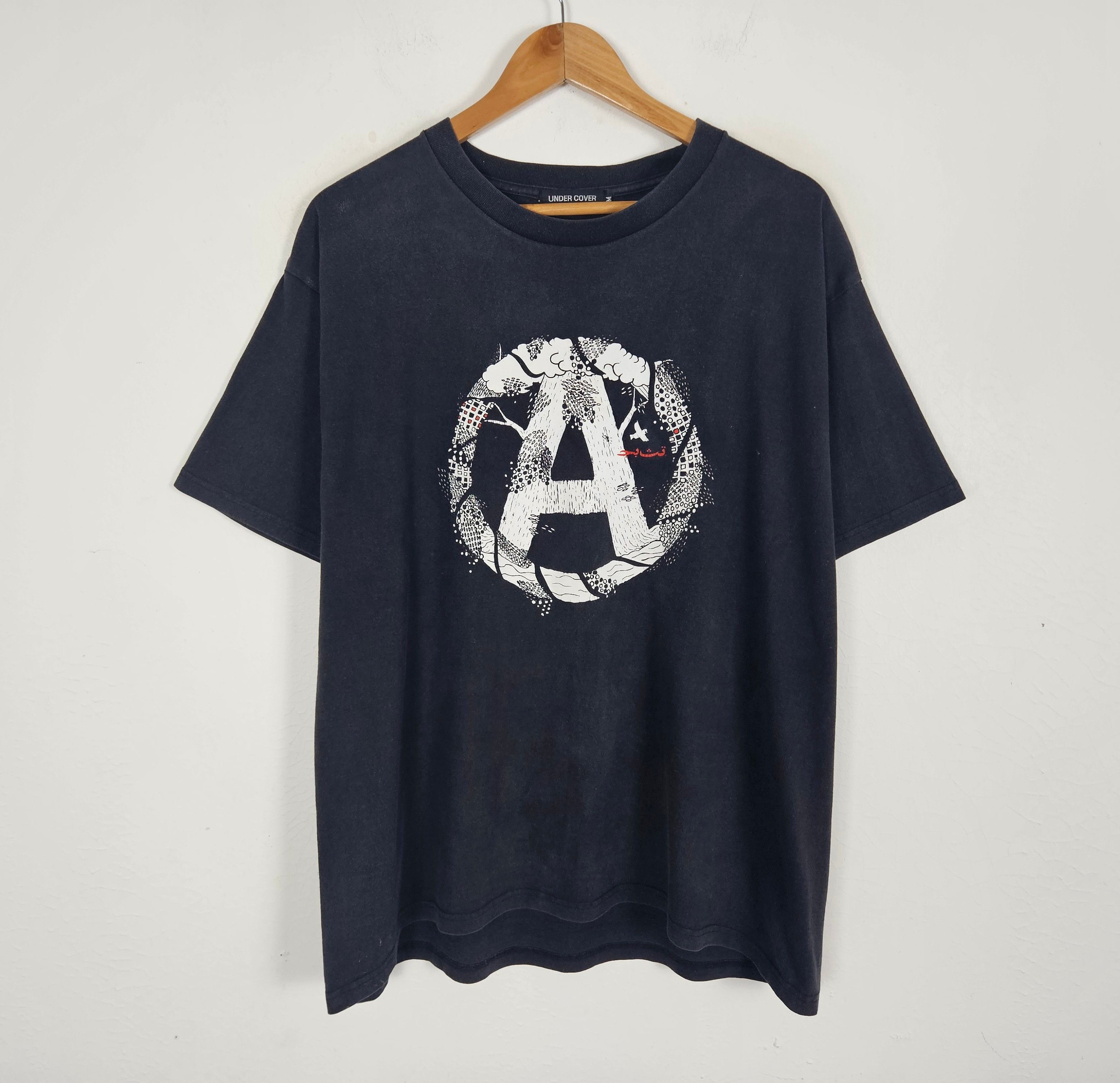 Jun Takahashi × Undercover Undercover Jun Takahashi Arabic Anarchist Oversize Shirt Size US M / EU 48-50 / 2 - 2 Thumbnail
