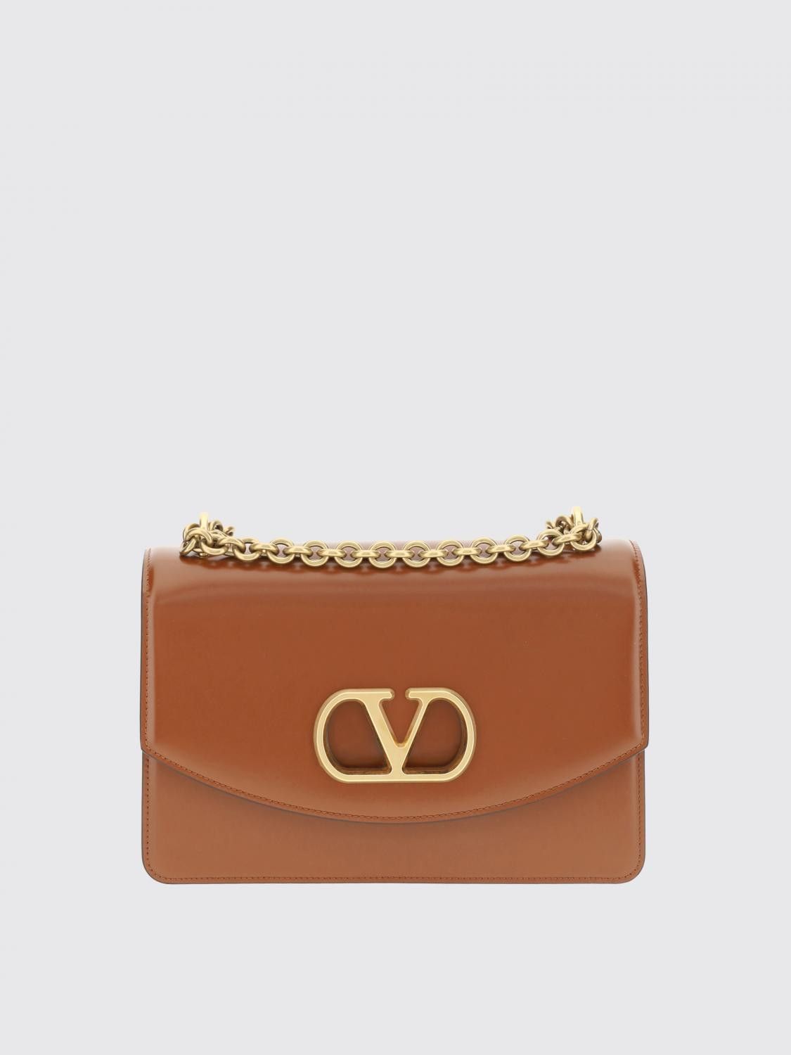 【VALENTINO GARAVANI】Vlogo Locker Shoulder Bag VALENTINO GARAVANI vlogo locker shoulder bag Black Valentino