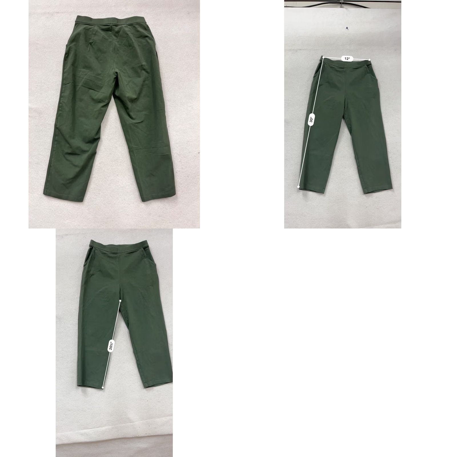 Vintage L.L.Bean Pants Dark Green Cotton Blend Straight Leg Size S Regular Unisex Adults Chino Casual Size 28" / US 6 / IT 42 - 8 Thumbnail