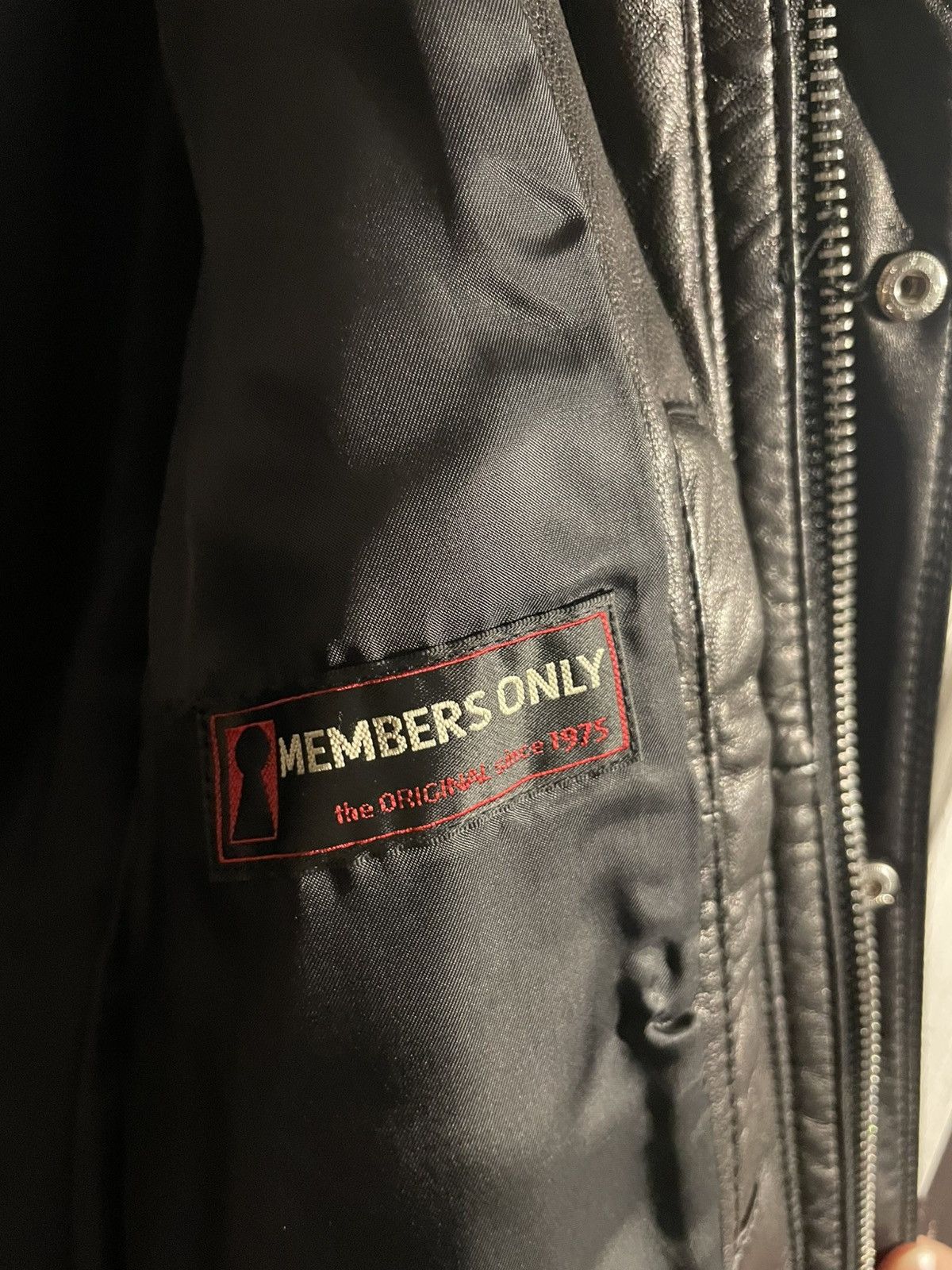 Members Only Fools gold Leather members only jacket Size US M / EU 48-50 / 2 - 5 Thumbnail