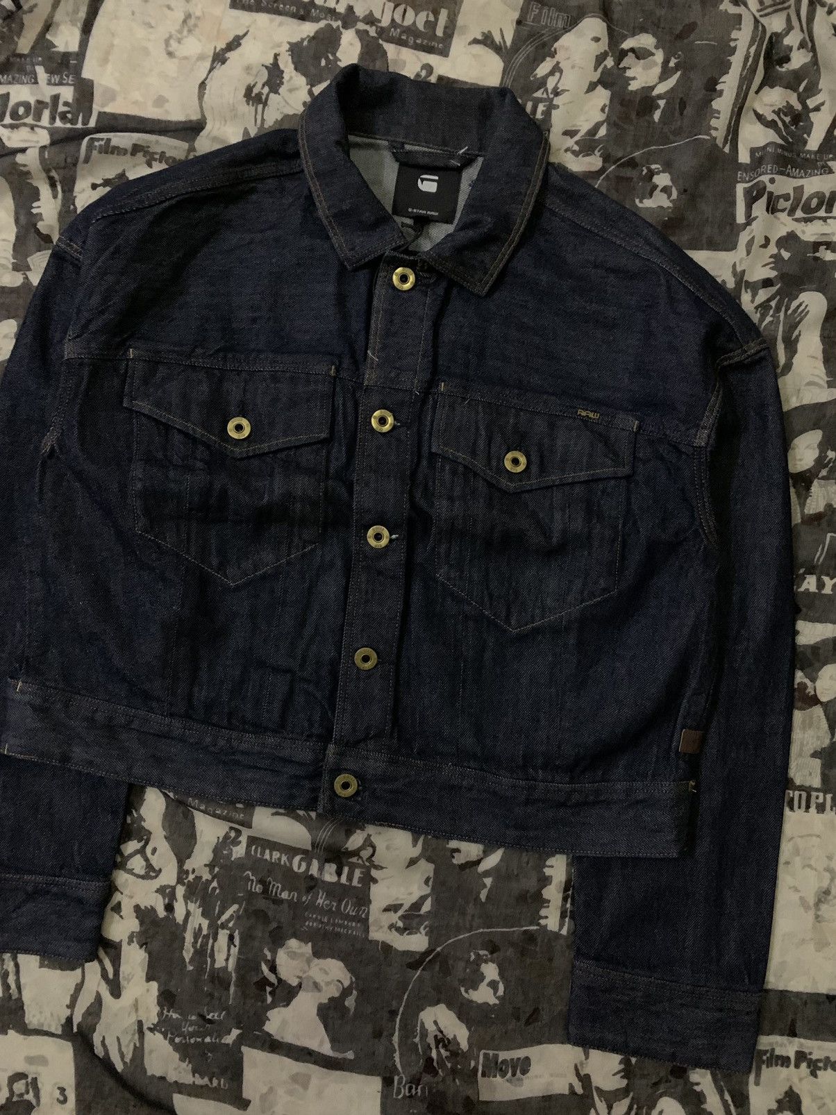 G-Star G-Star Raw Denim Cropped Jacket Size S / US 4 / IT 40 - 1 Thumbnail