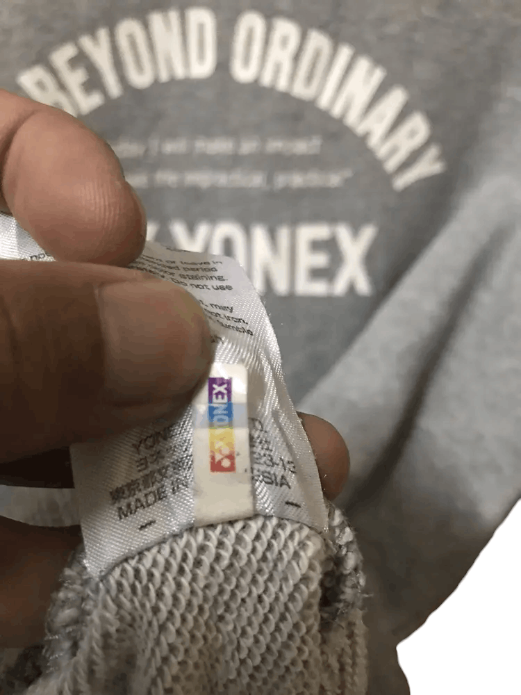 Japanese Brand Yonex Sweatshirts Size US XL / EU 56 / 4 - 9 Thumbnail