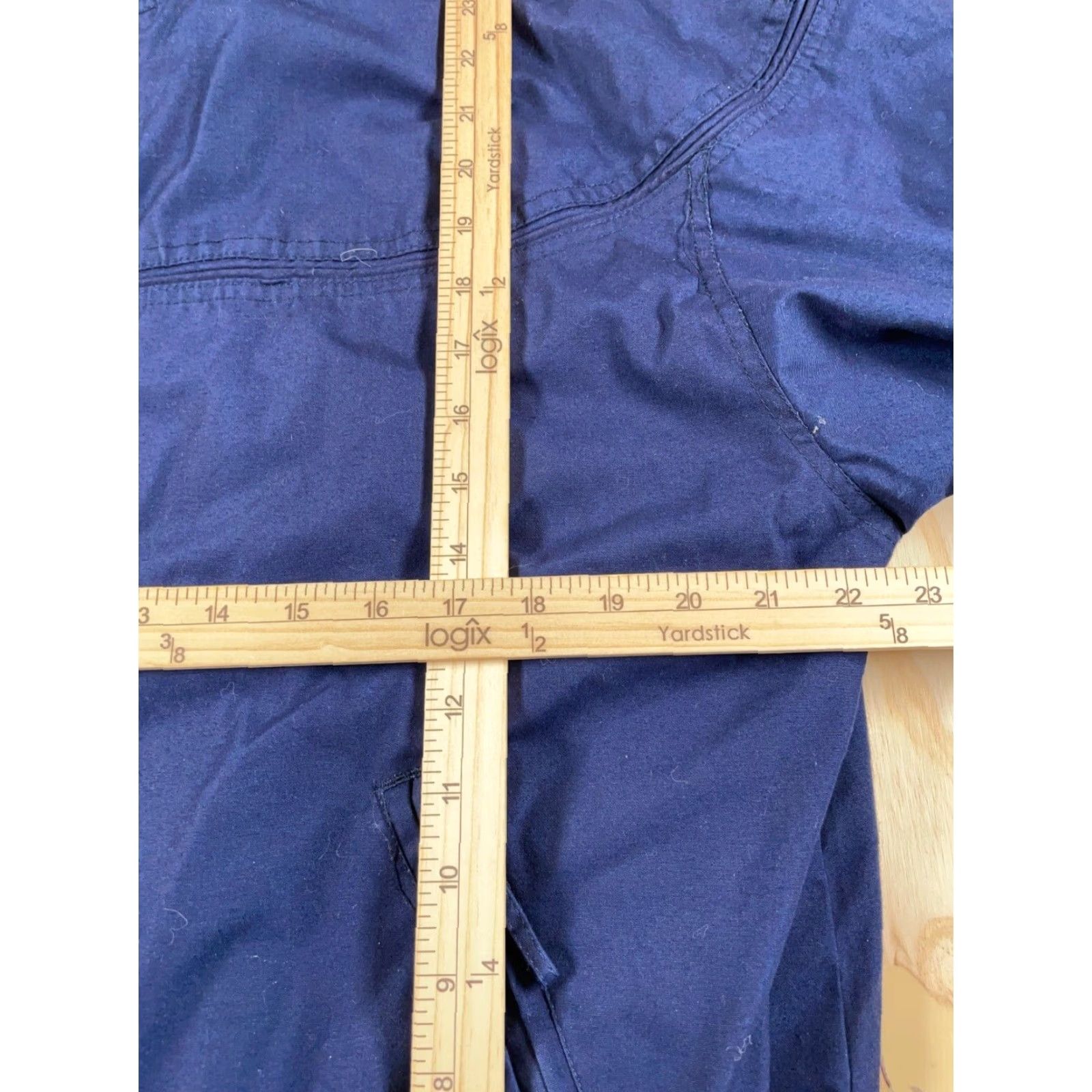 Vintage VINTAGE Bomber Jacket 80s Preppy Blue L Men Regular Zip Pockets Band Collar Full Zip Pockets Size US L / EU 52-54 / 3 - 6 Thumbnail