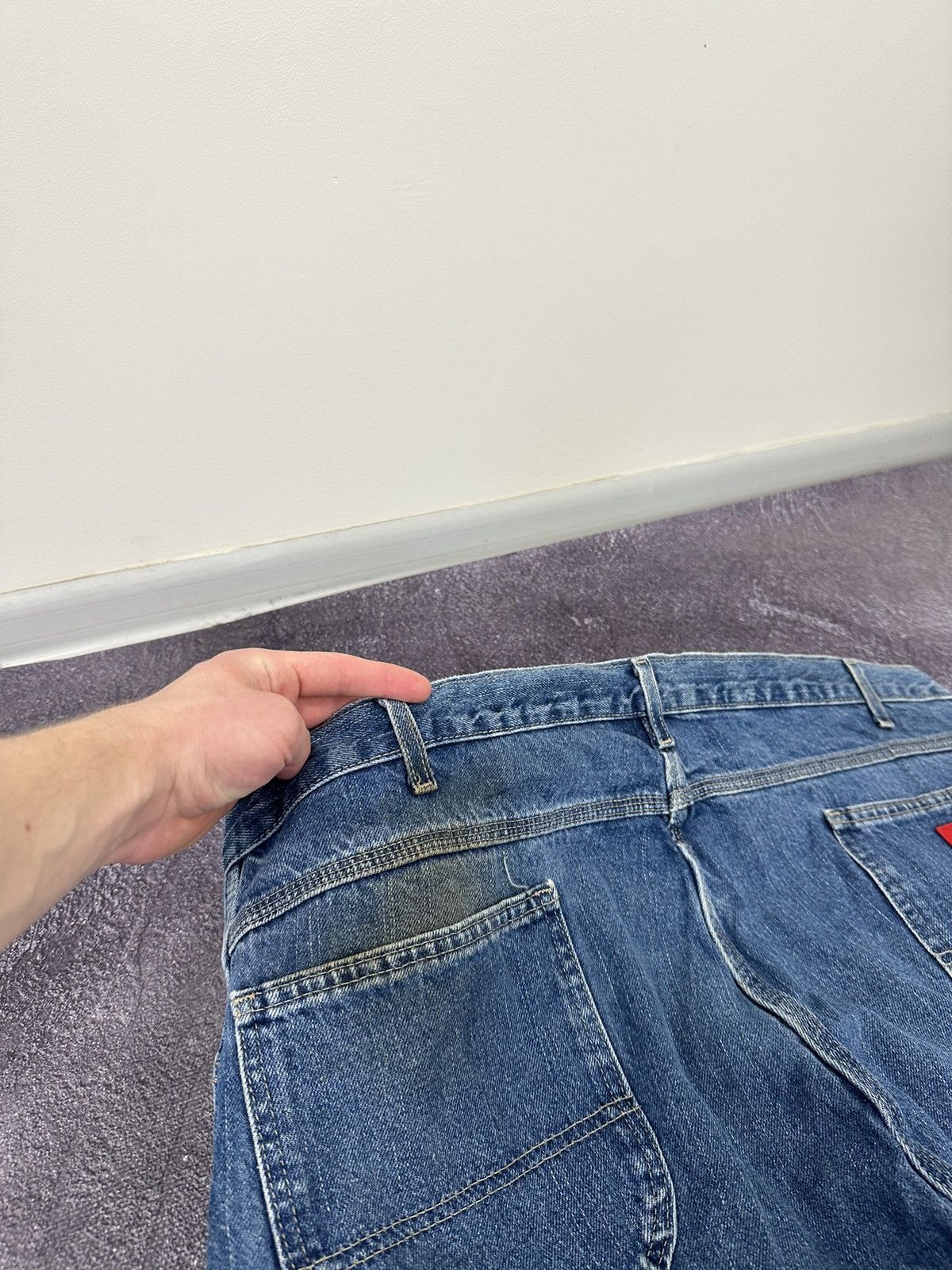 Dickies Vintage Dickies Baggy Denim Carpenter Opium USA Work Pants Size US 44 / EU 60 - 7 Thumbnail