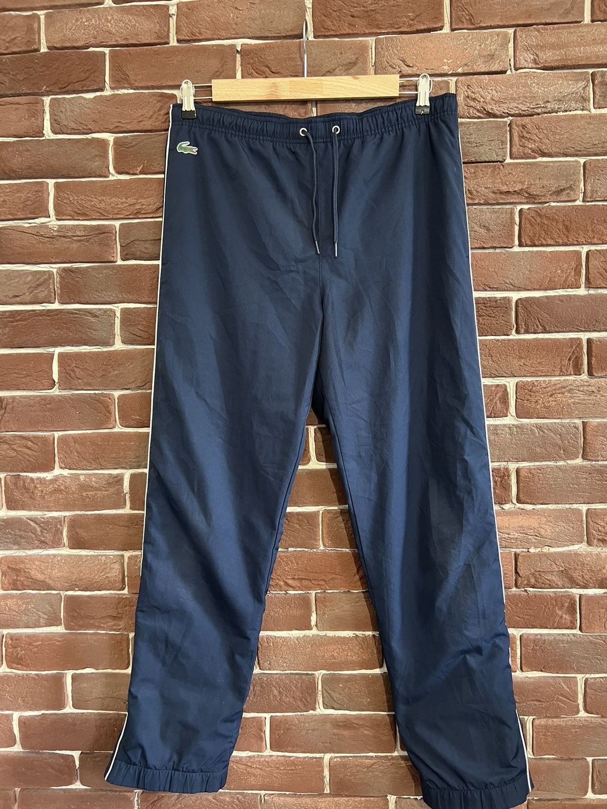 Lacoste Vintage Lacoste Sport Black Track Pants Joggers Size 4 y2k Size US 34 / EU 50 - 1 Thumbnail
