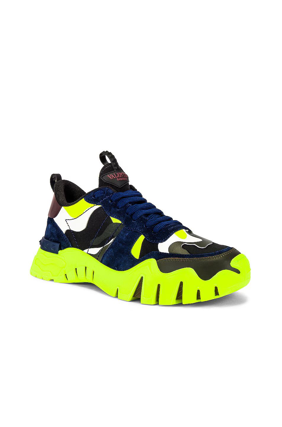 Valentino o1y0525 Low-Top Sneakers in Multicolor Size US 7 / EU 40 - 2 Thumbnail