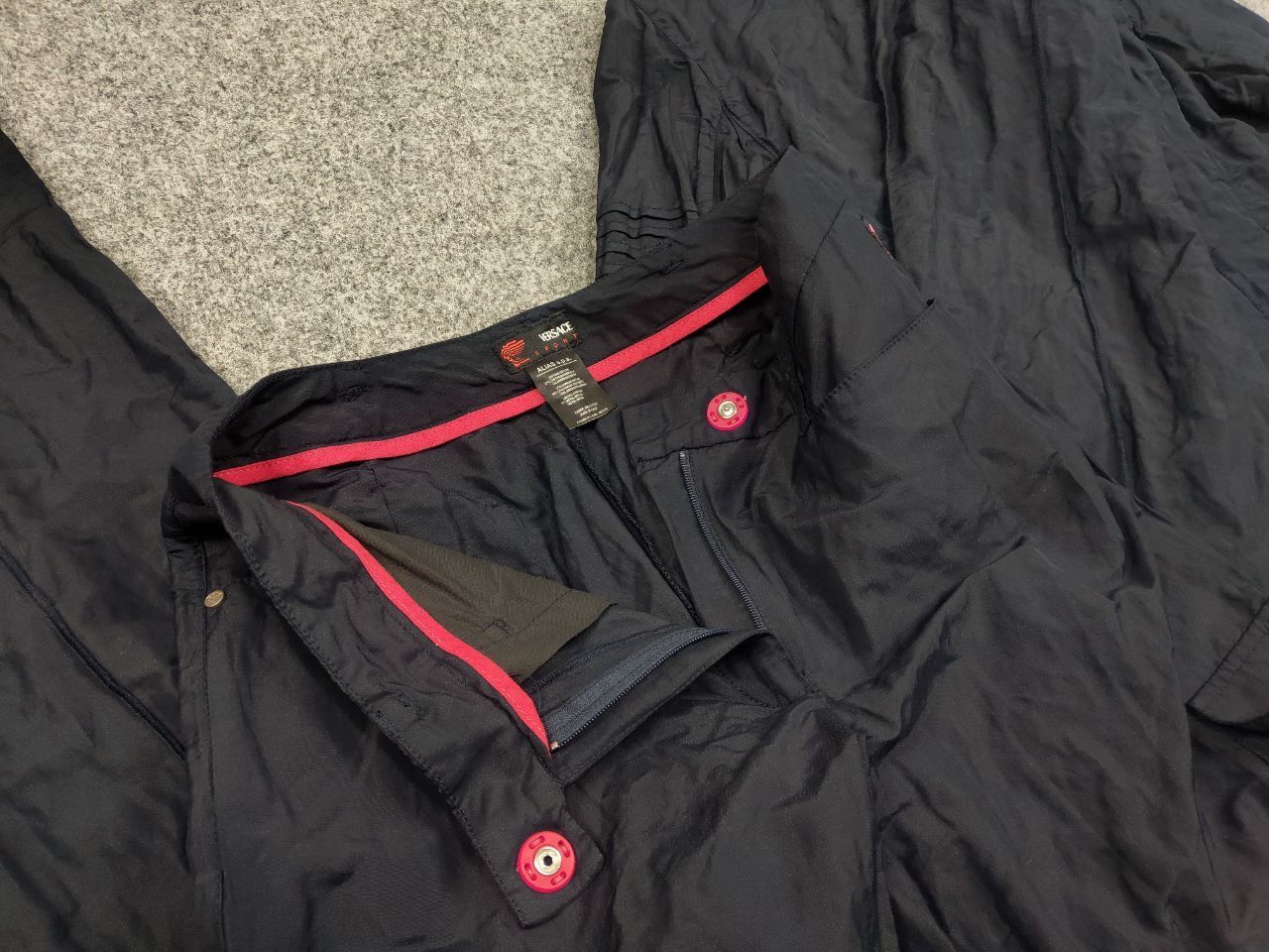 Versace Vintage 90's Versace Sport Jacket x Cargo Pants Nylon Blend Size S / US 4 / IT 40 - 10 Thumbnail