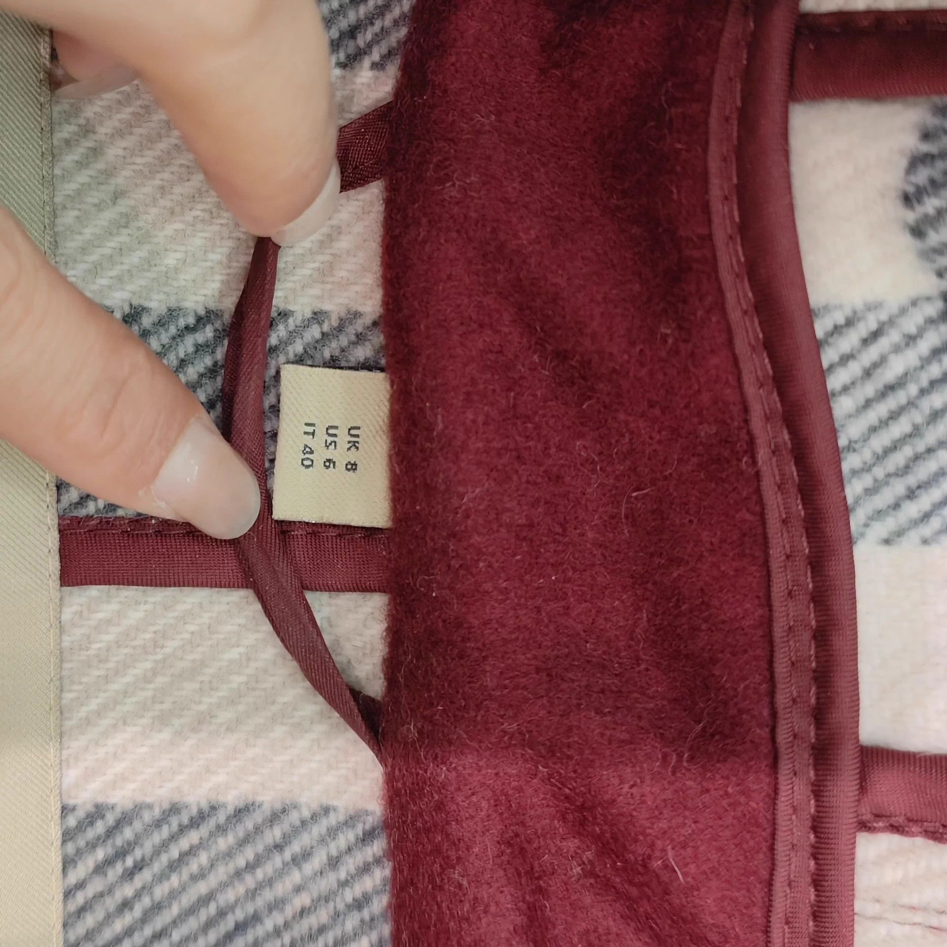 Burberry Burberry Almost New Wool Coat Size 8 Size S / US 4 / IT 40 - 6 Thumbnail