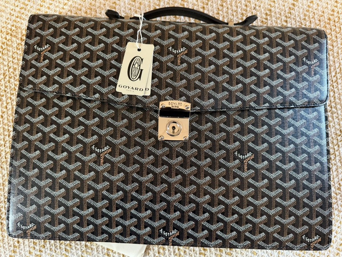 Goyard Limited Edition Goyard Goyardine Briefcase Size ONE SIZE - 9 Thumbnail