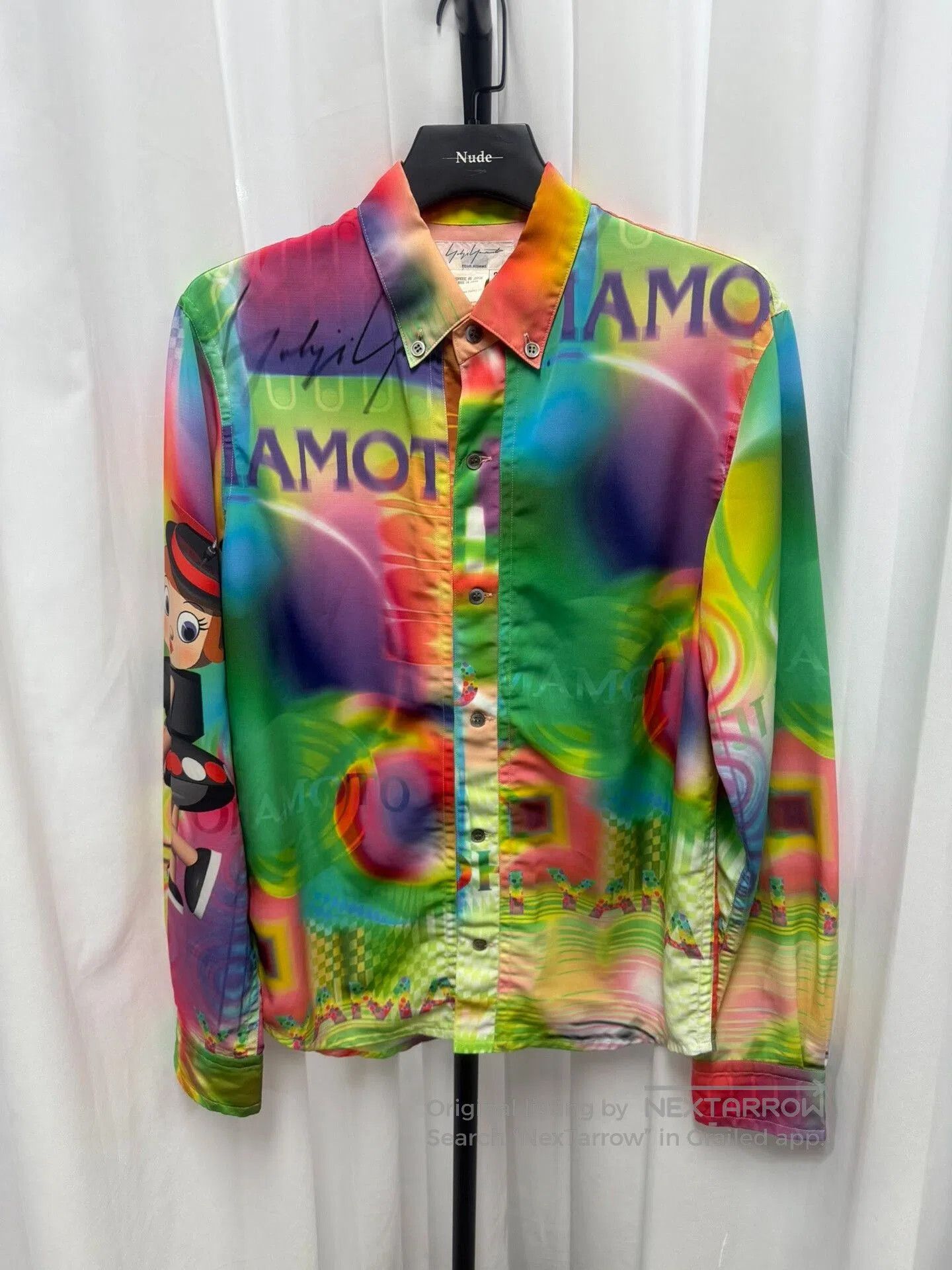 Yohji Yamamoto yohji yamamoto pour homme psychedelic shirt. Size US M / EU 48-50 / 2 - 1 Thumbnail