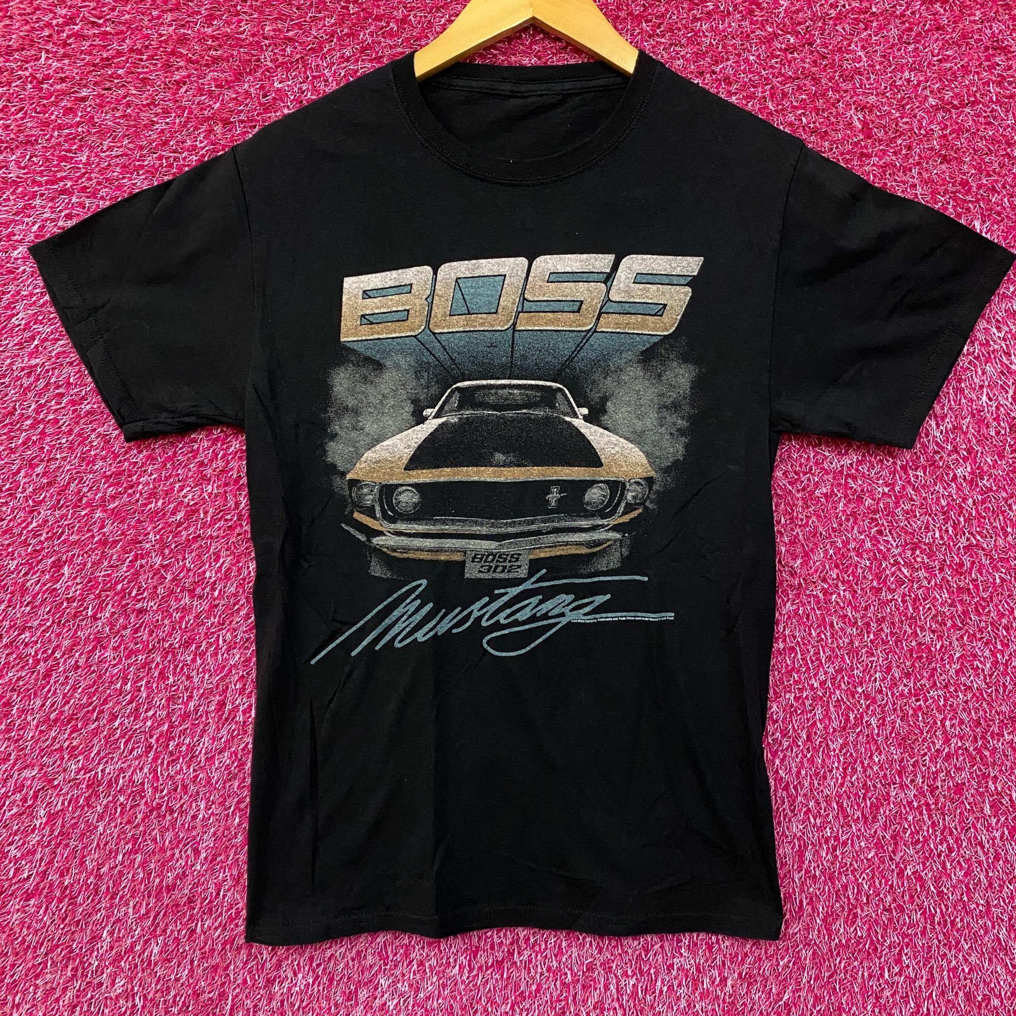 Mustang Mustang Boss 302 Muscle Car Classic T-Shirt Small Size US S / EU 44-46 / 1 - 1 Thumbnail