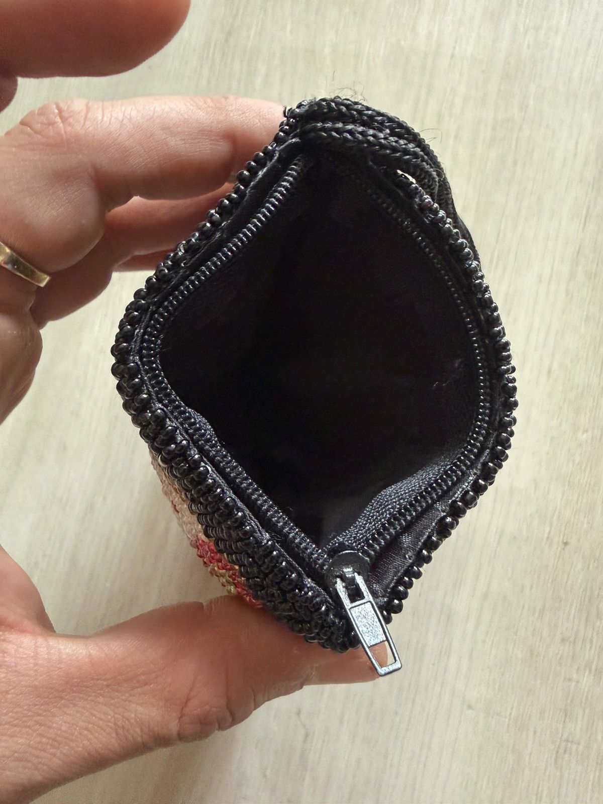 Vintage Vintage Beaded Butterfly Mini Bag Textured 3D Size ONE SIZE - 3 Thumbnail