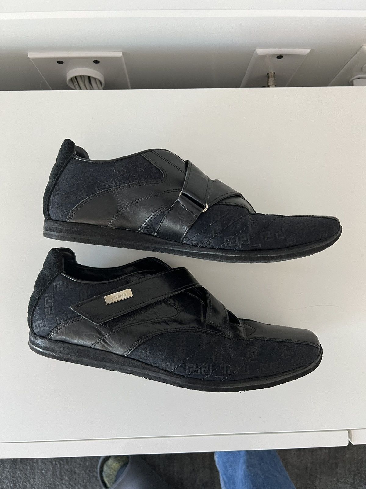 Versace Gianni Versace 2006 Runway Collection / Men’s Leather Shoes Size US 8.5 / EU 41-42 - 11 Thumbnail
