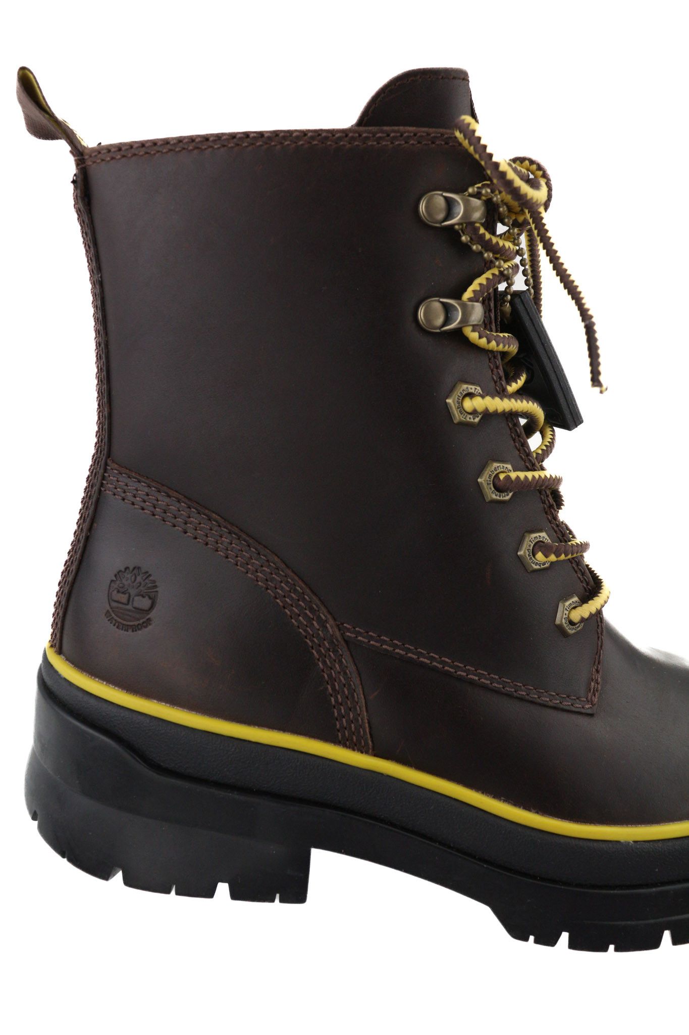 Timberland A2D6W-A5019 EU38/38.5 Brown Leather Lace Shoes 81506 Size US 7 / IT 37 - 11 Thumbnail