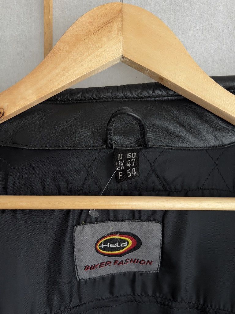 If Six Was Nine Crazy! Vintage 2000s biker racing leather bomber jacket boxy Size US XL / EU 56 / 4 - 18 Thumbnail