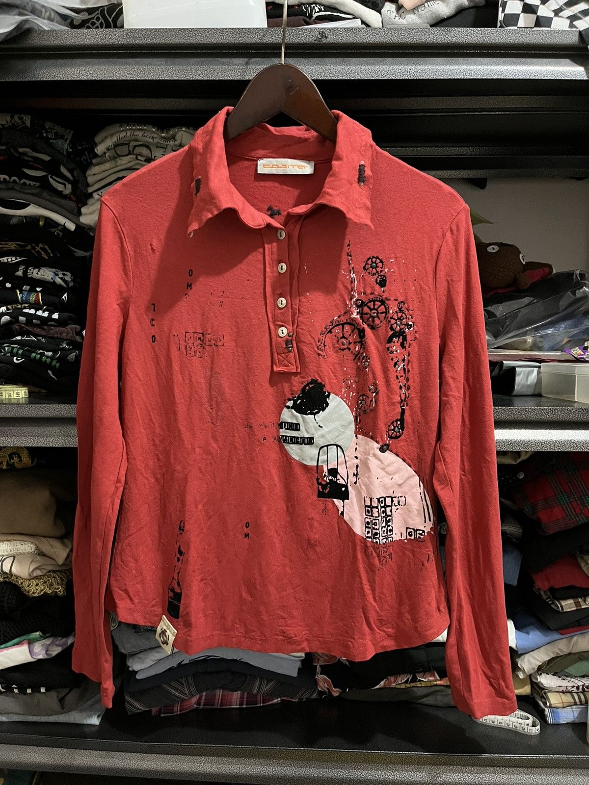 If Six Was Nine × Japanese Brand × Le Grande Bleu (L.G.B.) Cadita poem ifsixwasnine Lgb styled Size US S / EU 44-46 / 1 - 1 Thumbnail