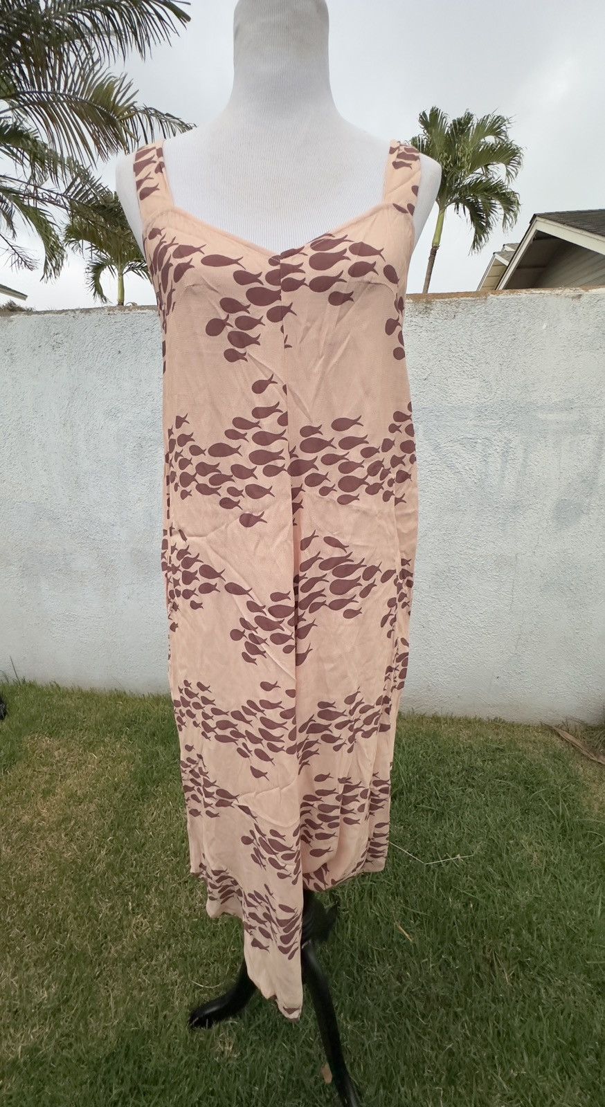 Other PreOwned Ava Sky Hawaiian Dress Pink Fish Print Women's M Size M / US 6-8 / IT 42-44 - 1 Thumbnail