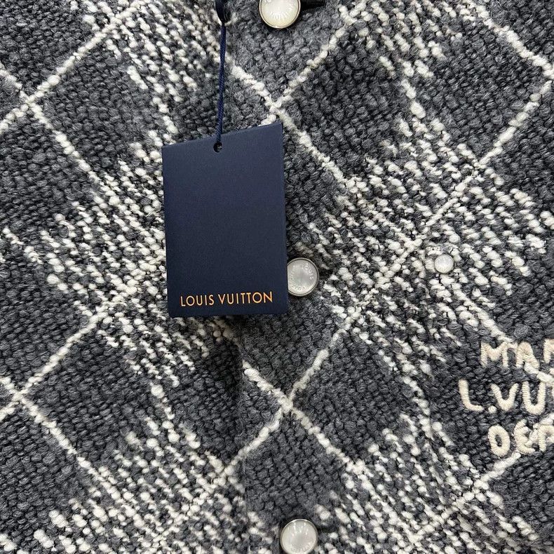 Louis Vuitton Louis Vuitton Fey Dong Rhombus Check Jacket Size US L / EU 52-54 / 3 - 4 Thumbnail