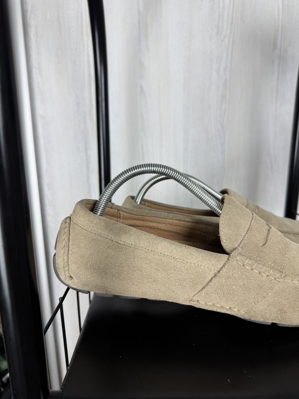 Polo Ralph Lauren Polo Ralph Lauren Telly leather suede slip-on loafers shoes Size US 9 / EU 42 - 2 Thumbnail