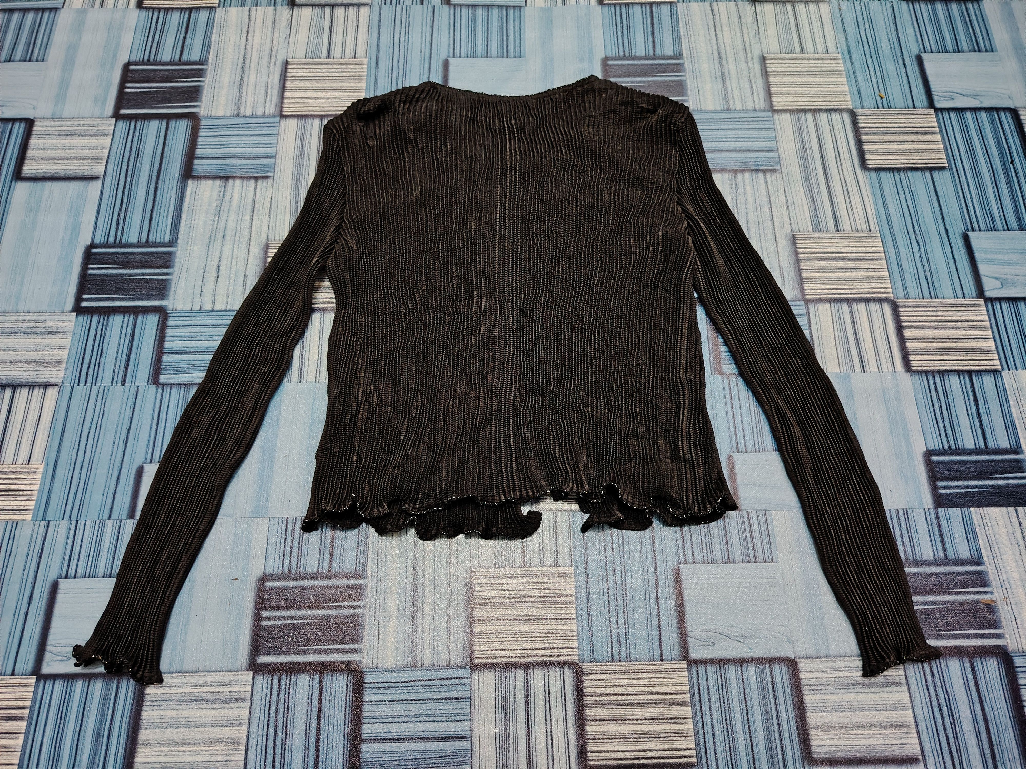 Issey Miyake Rare Japanese SPECCHIO Pleats Please Issey Miyake Cardigan Size XS / US 0-2 / IT 36-38 - 20 Thumbnail