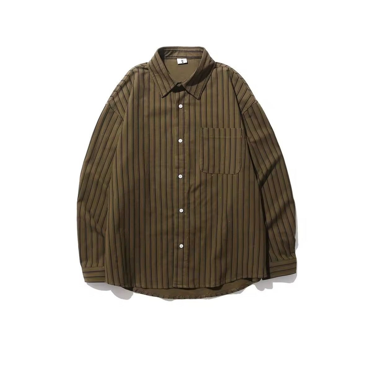 Other Streetwear Casual Retro Striped Unisex Shirt Size US M / EU 48-50 / 2 - 5 Thumbnail
