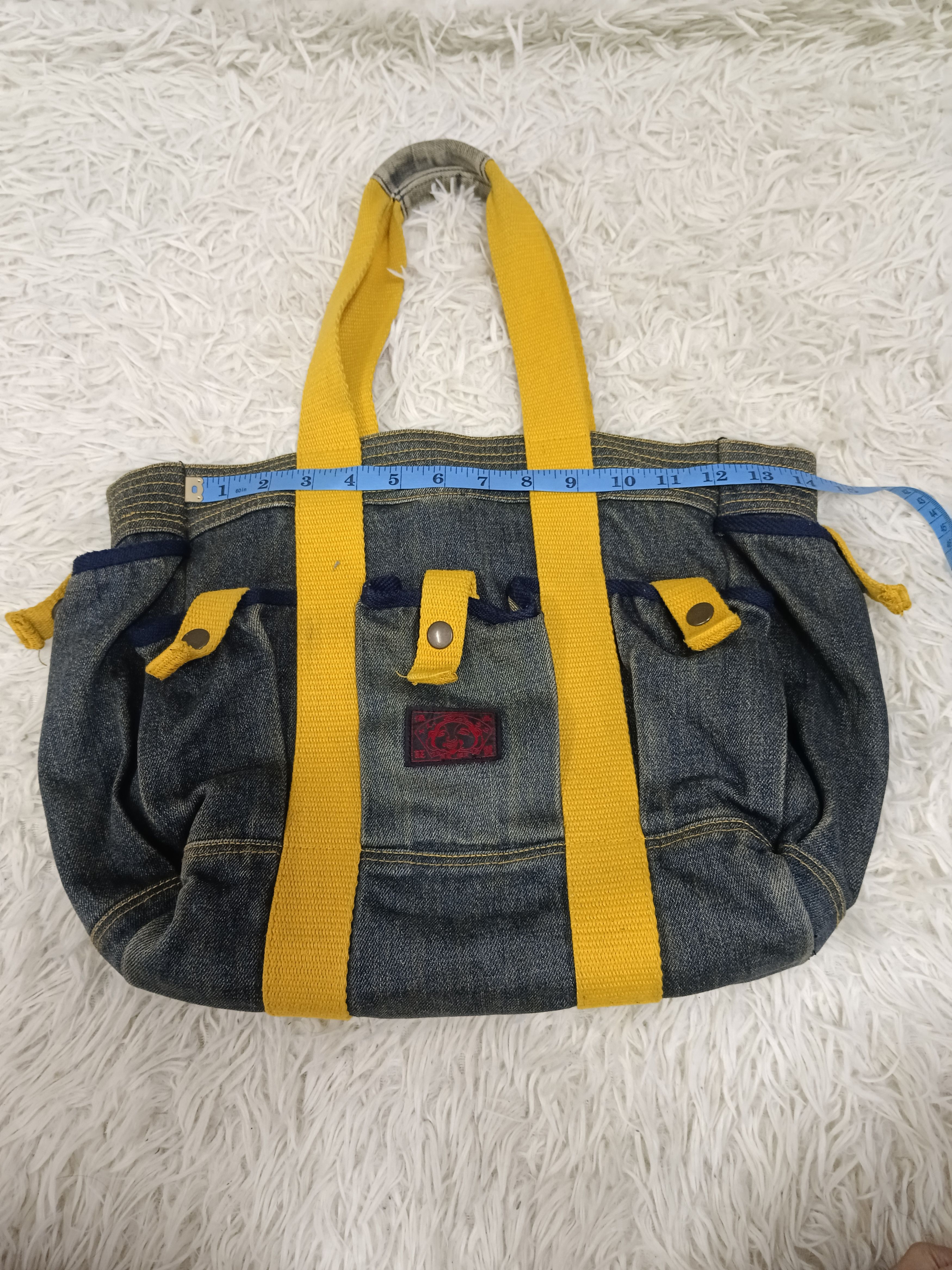 Evisu EVISU DENIM MULTIPOCKET CUSTOM MADE TOTE Size ONE SIZE - 6 Thumbnail