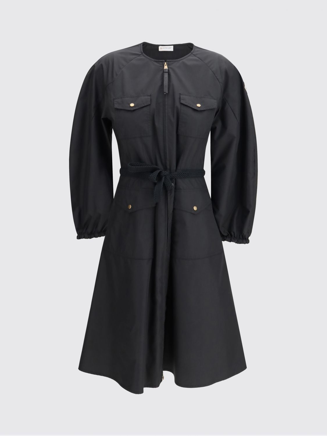 Moncler Moncler Dress Woman Black Size XS / US 0-2 / IT 36-38 - 1 Preview
