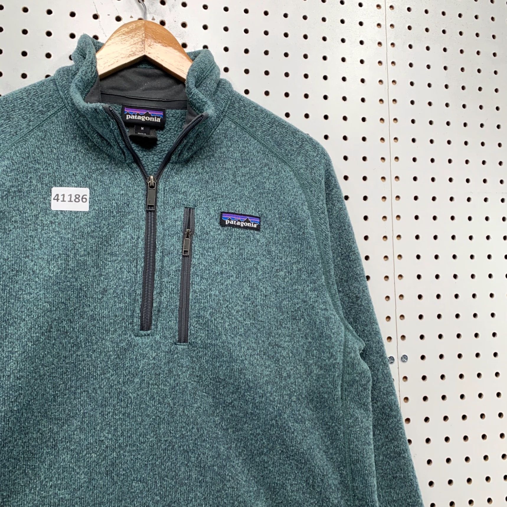 Patagonia Patagonia Pullover Mens Medium Green Fleece 1/4 Zip Better Sweater Size US M / EU 48-50 / 2 - 7 Thumbnail