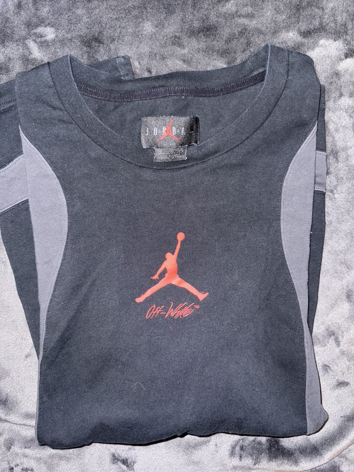 Jordan Brand × Off-White Off-White Jordan tee Black XXL Size US XXL / EU 58 / 5 - 3 Thumbnail