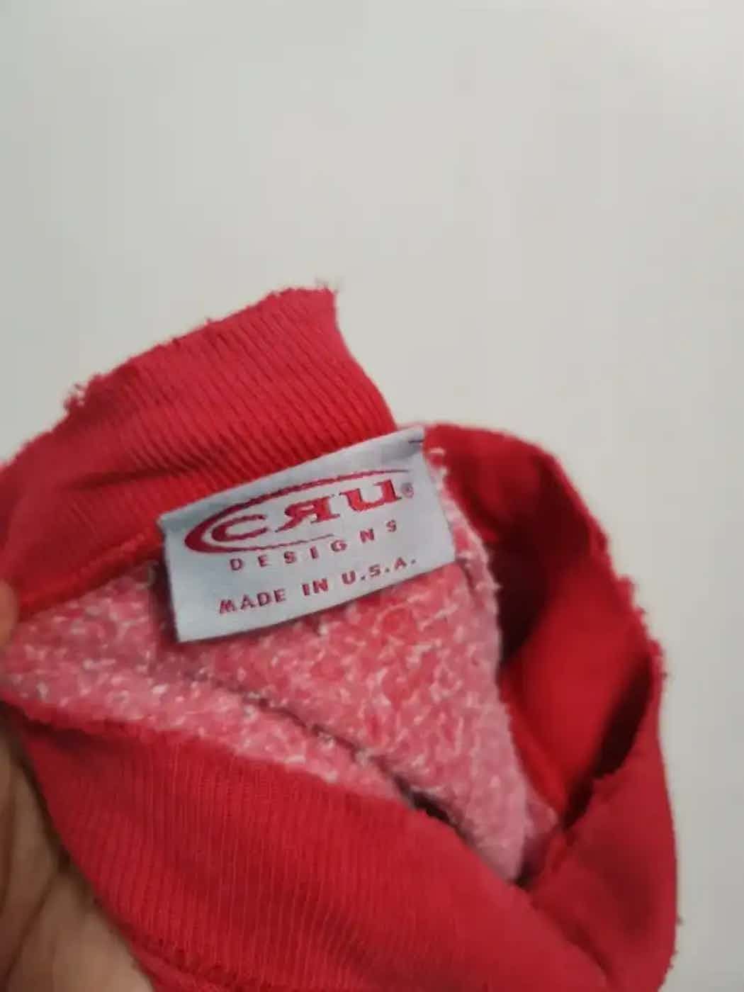 Vintage Vintage CRU Big Logo Sweatshirt Size US XXL / EU 58 / 5 - 10 Thumbnail