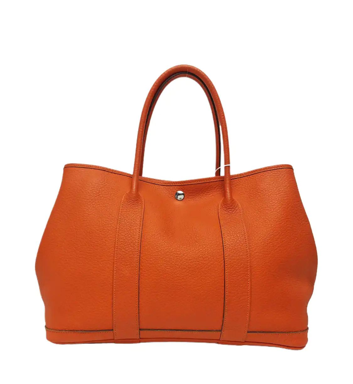 Hermes Hermes Garden Party Flame Orange Negondacowhide leather Garden Party handbag sil Size ONE SIZE - 1 Thumbnail