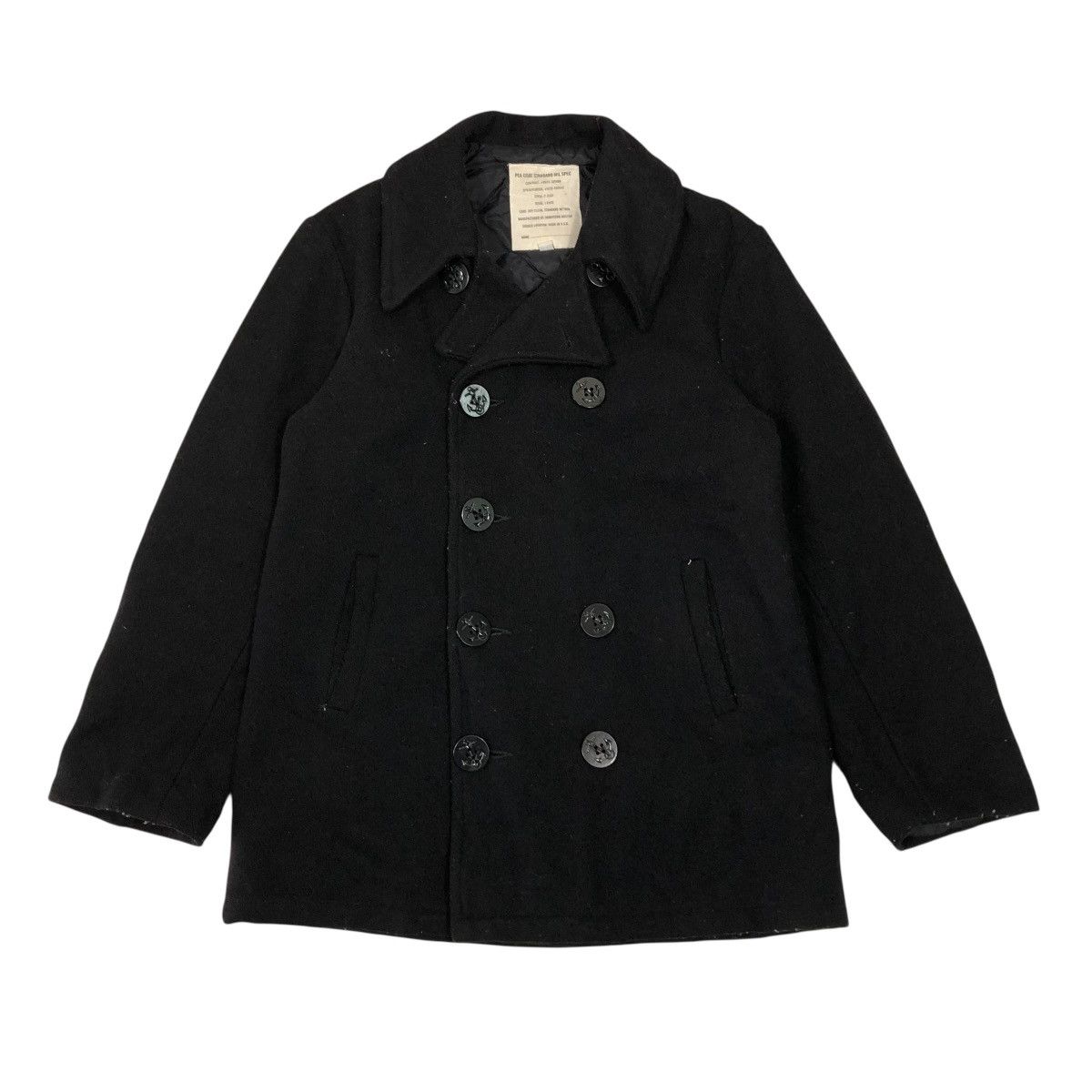 Vintage 🔥VINTAGE WORKER DUFFLE WOOL JACKET PEACOAT ISSEY MIYAKE Size US L / EU 52-54 / 3 - 1 Thumbnail