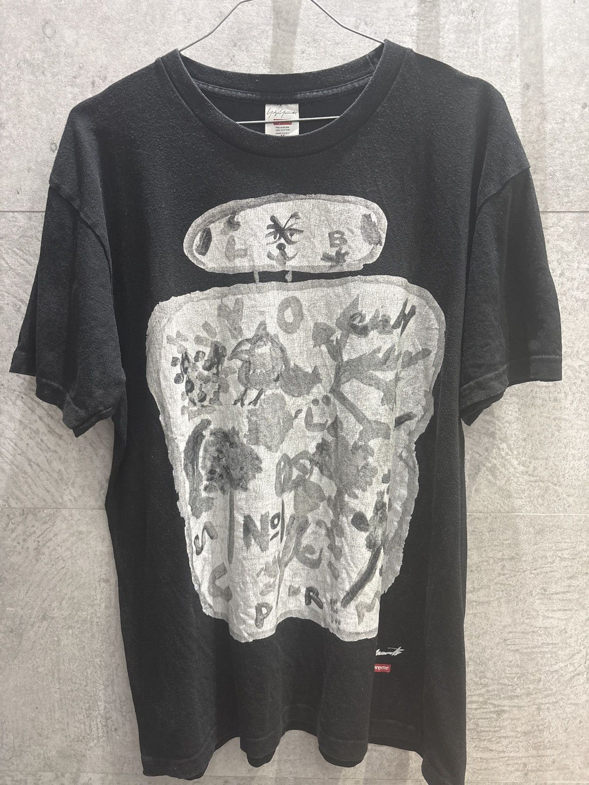 Supreme × Yohji Yamamoto Supreme x Yohji Yamamoto Tee T-Shirt Medium black Size US M / EU 48-50 / 2 - 1 Thumbnail